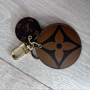 Louis Vuitton Monogram Reverse Key Holder and Bag Charm